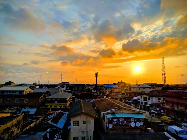 Lagos sunset