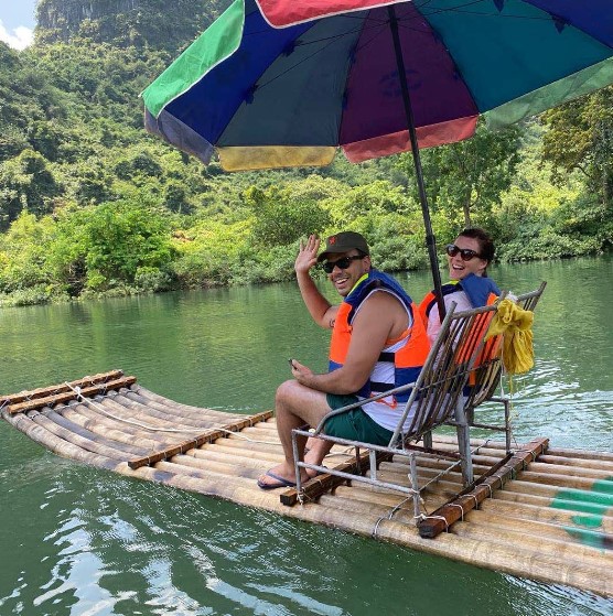 Rafting in Guilin