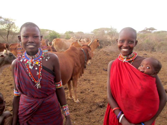 Maasai women in Tanzania Maasai women in Tanzania