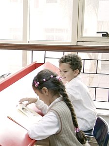 boy-and-girl-reading