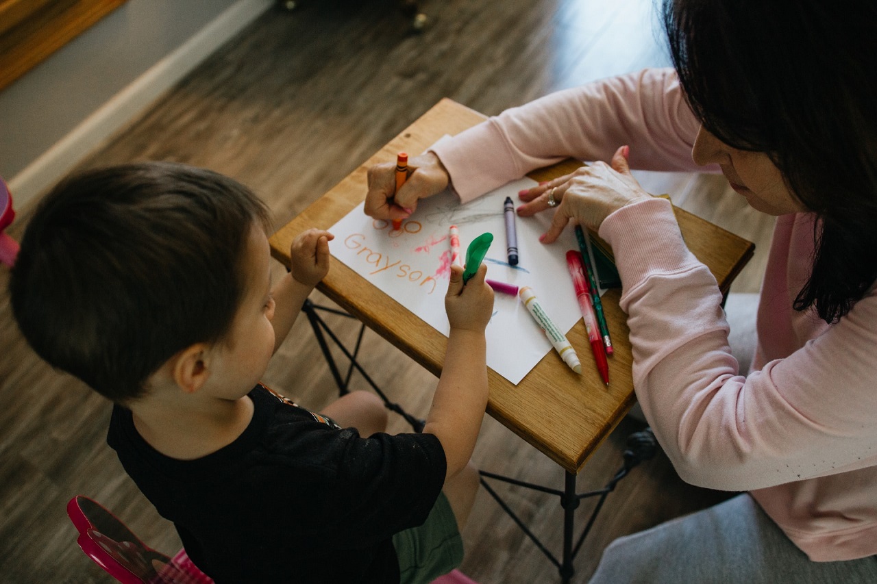 Low tech methods for interactive teaching by an international teacher