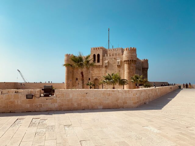 Historic castle by the sea