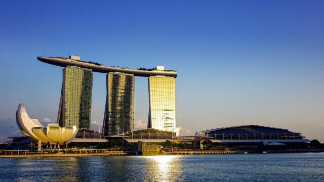Architecture of Marina Bay Sands in Singapore, representing teaching English abroad opportunities in Singapore.
