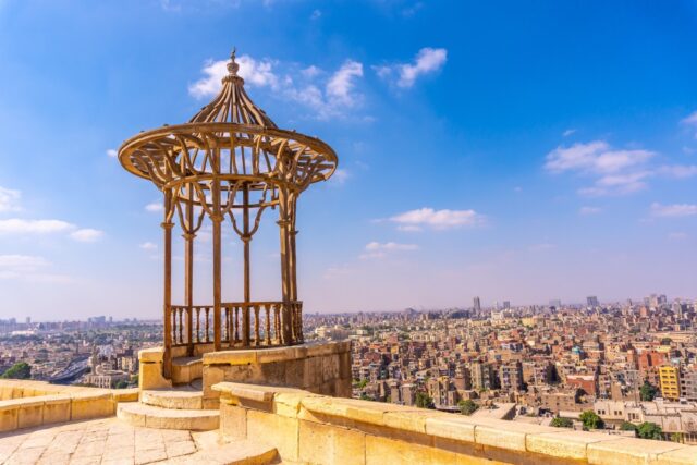 Scenic elevated viewpoint in Cairo, Egypt, representing teaching English opportunities and international school postings in Egypt.
