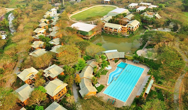 Camilla's school from bird's eye view